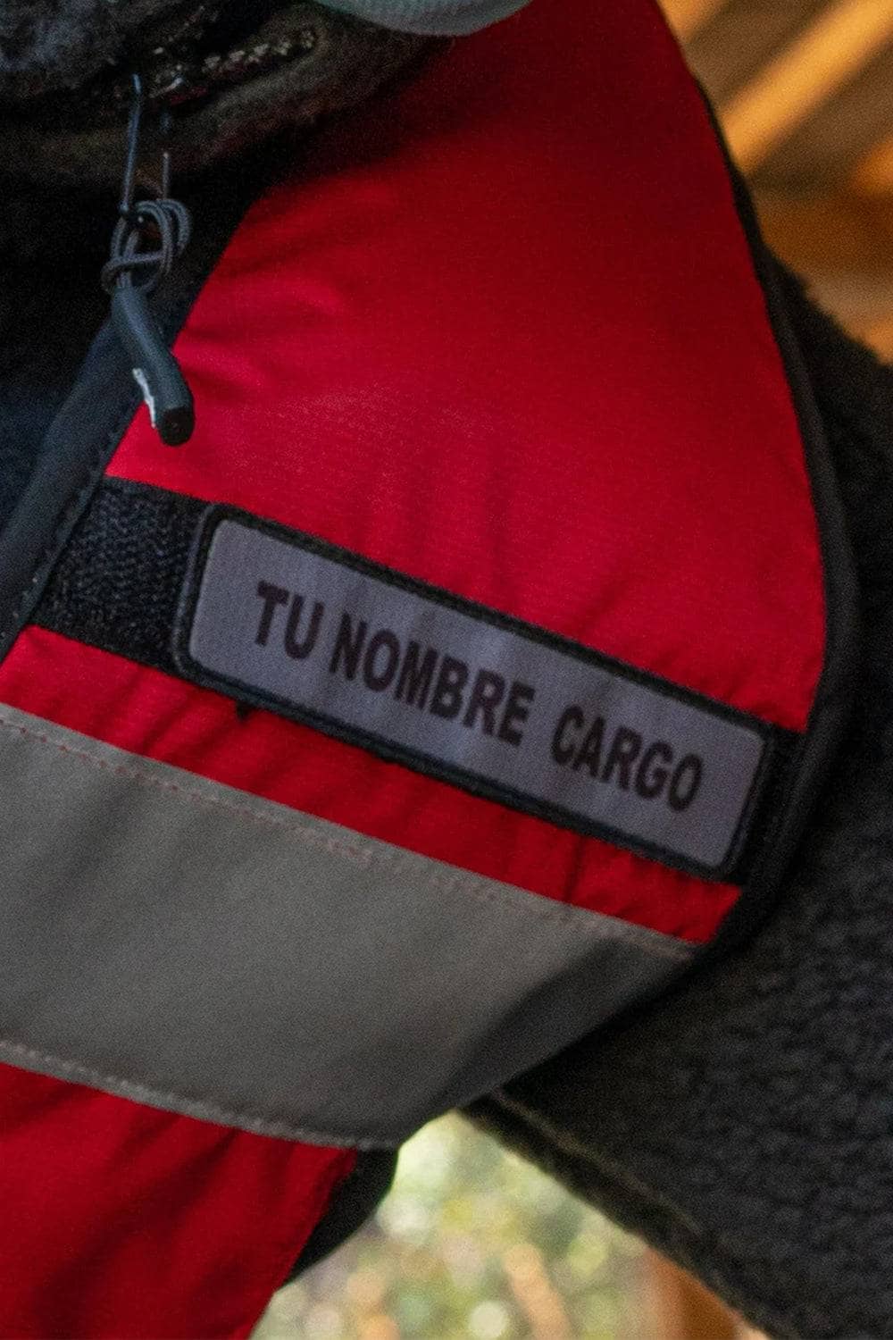 Parche Identificación Nombre Peregrin