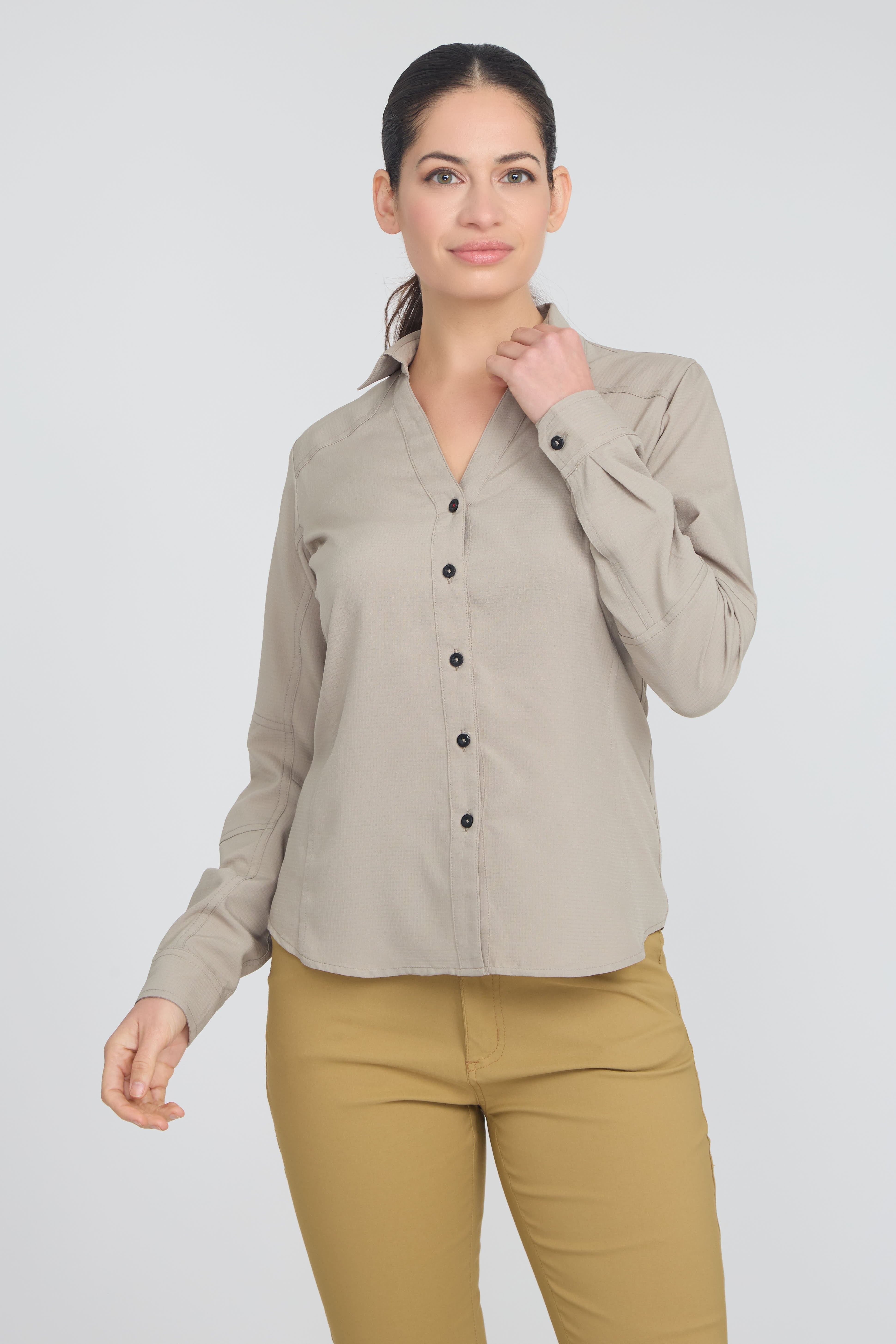 Camisa Anti Ácida Air Fresh Carajás Mujer Oxwear