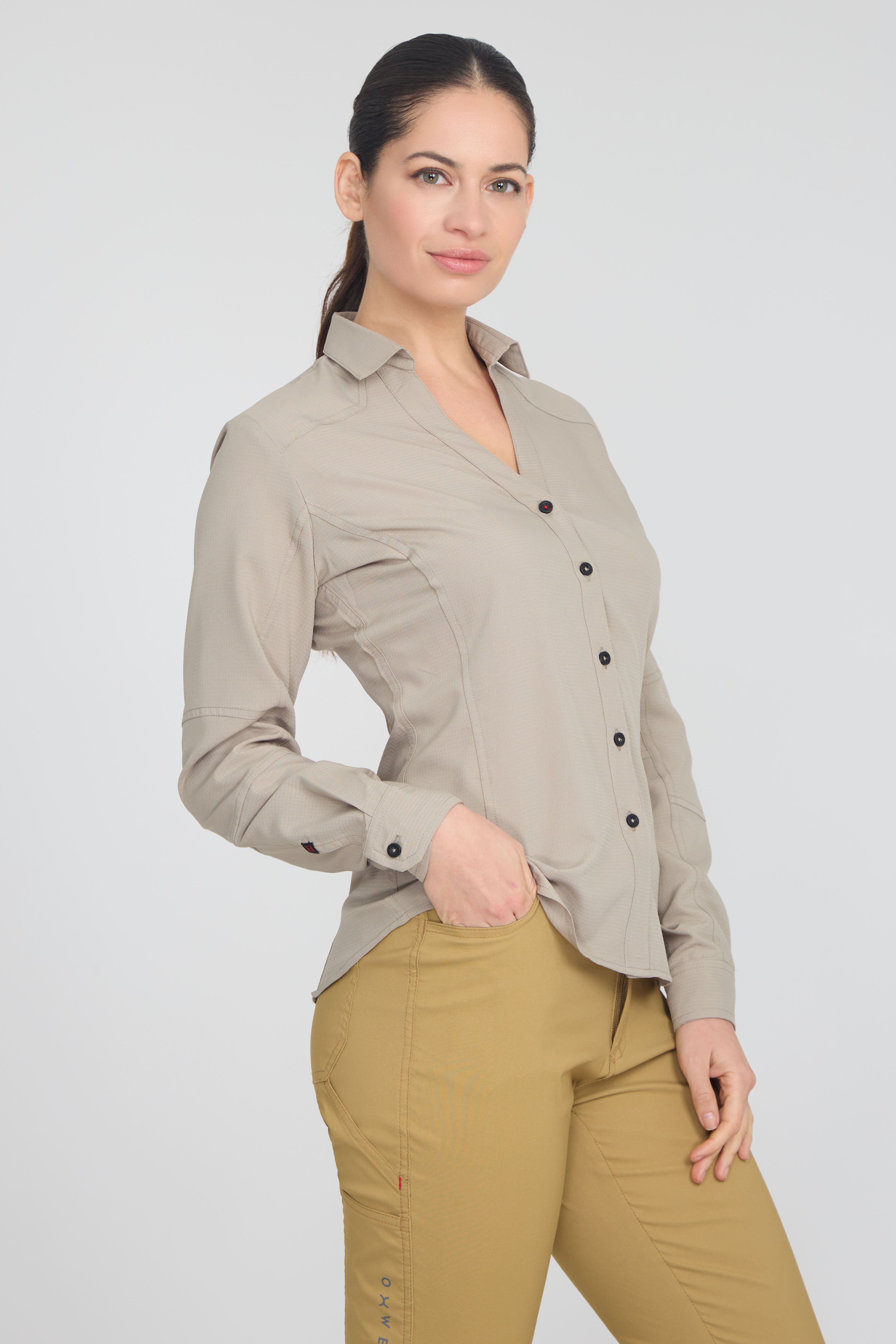 Camisa Anti Ácida Air Fresh Carajás Mujer Oxwear