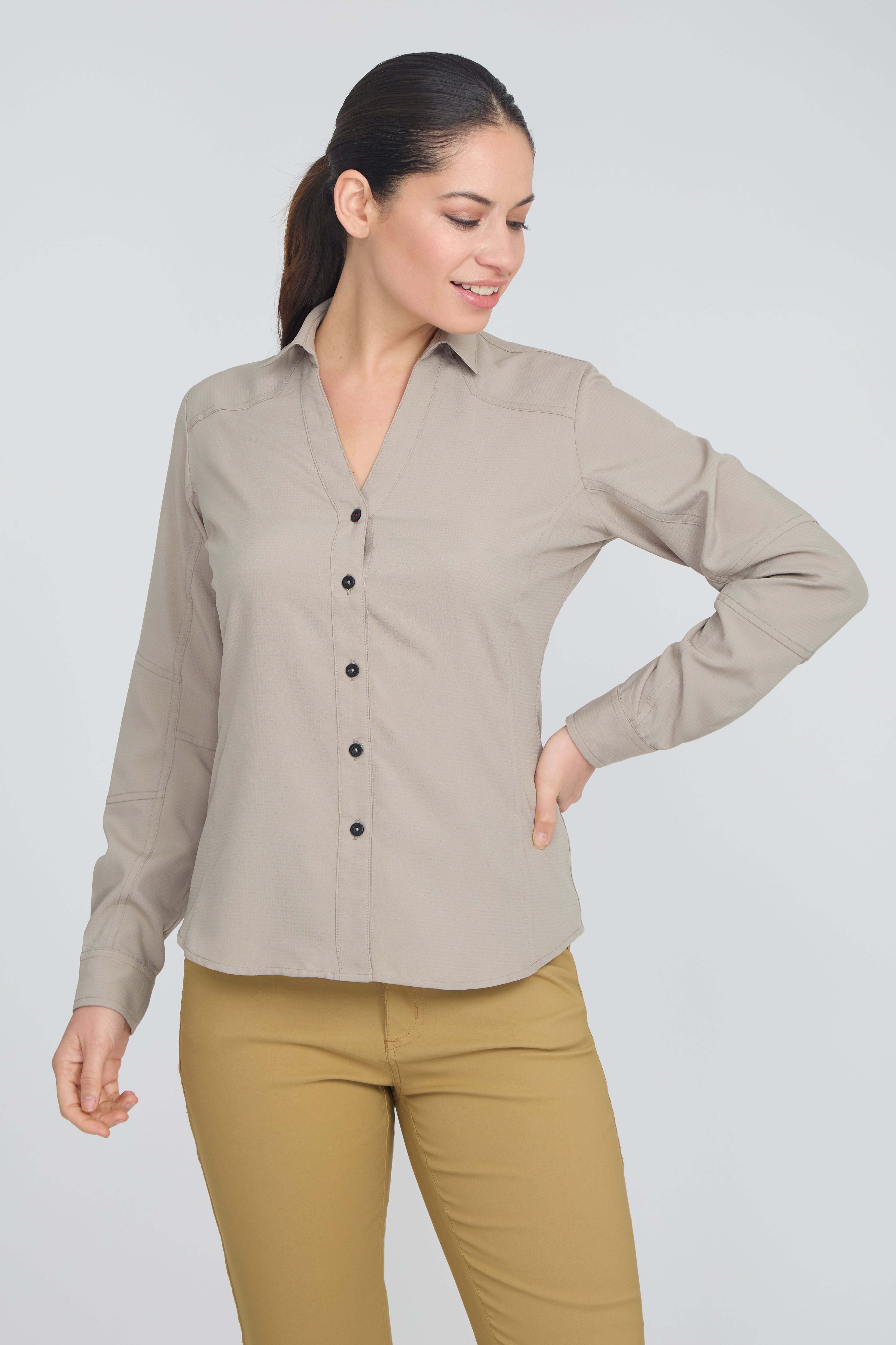 Camisa Anti Ácida Air Fresh Carajás Mujer Oxwear