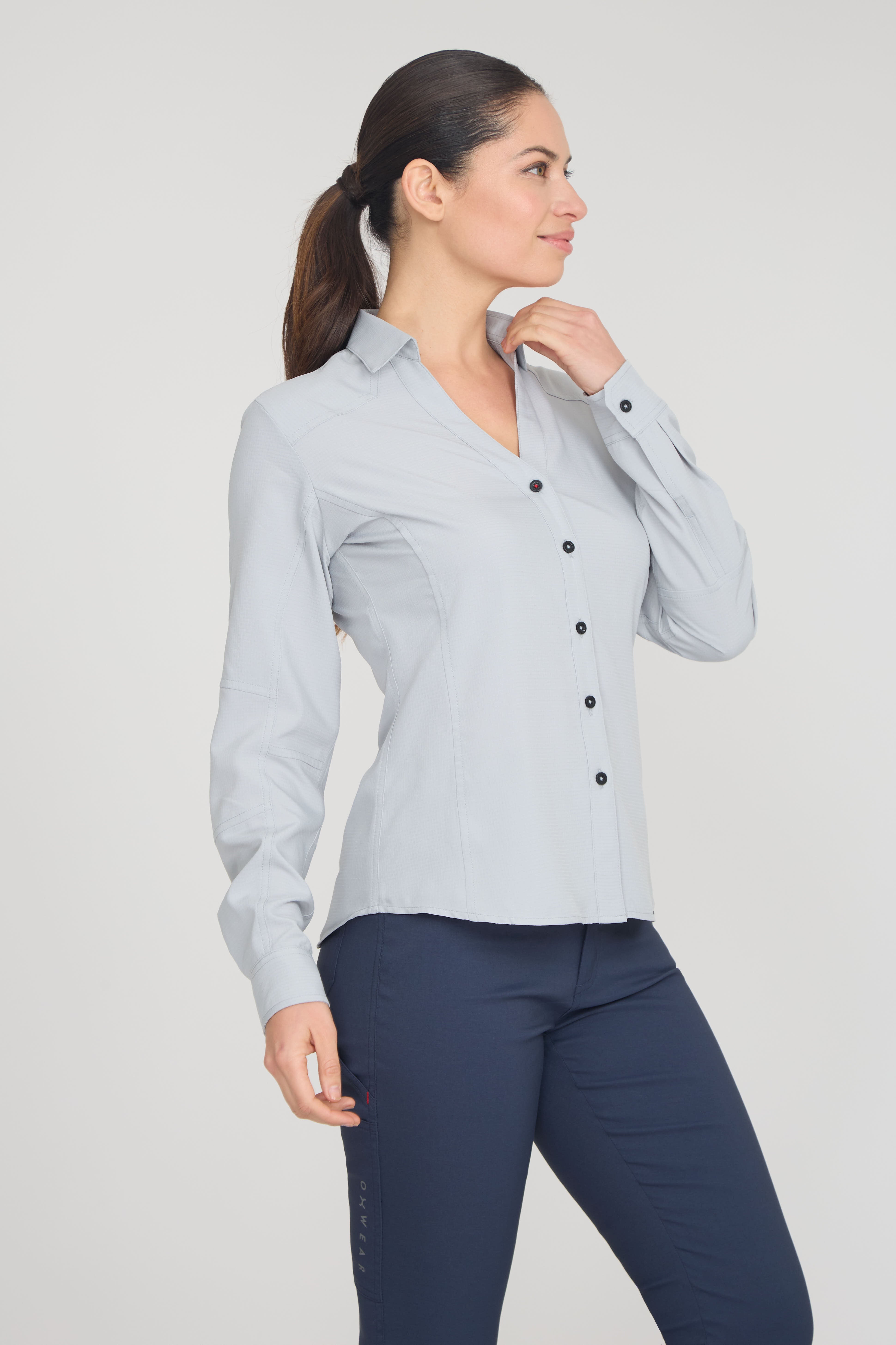 Camisa Anti Ácida Air Fresh Carajás Mujer Oxwear