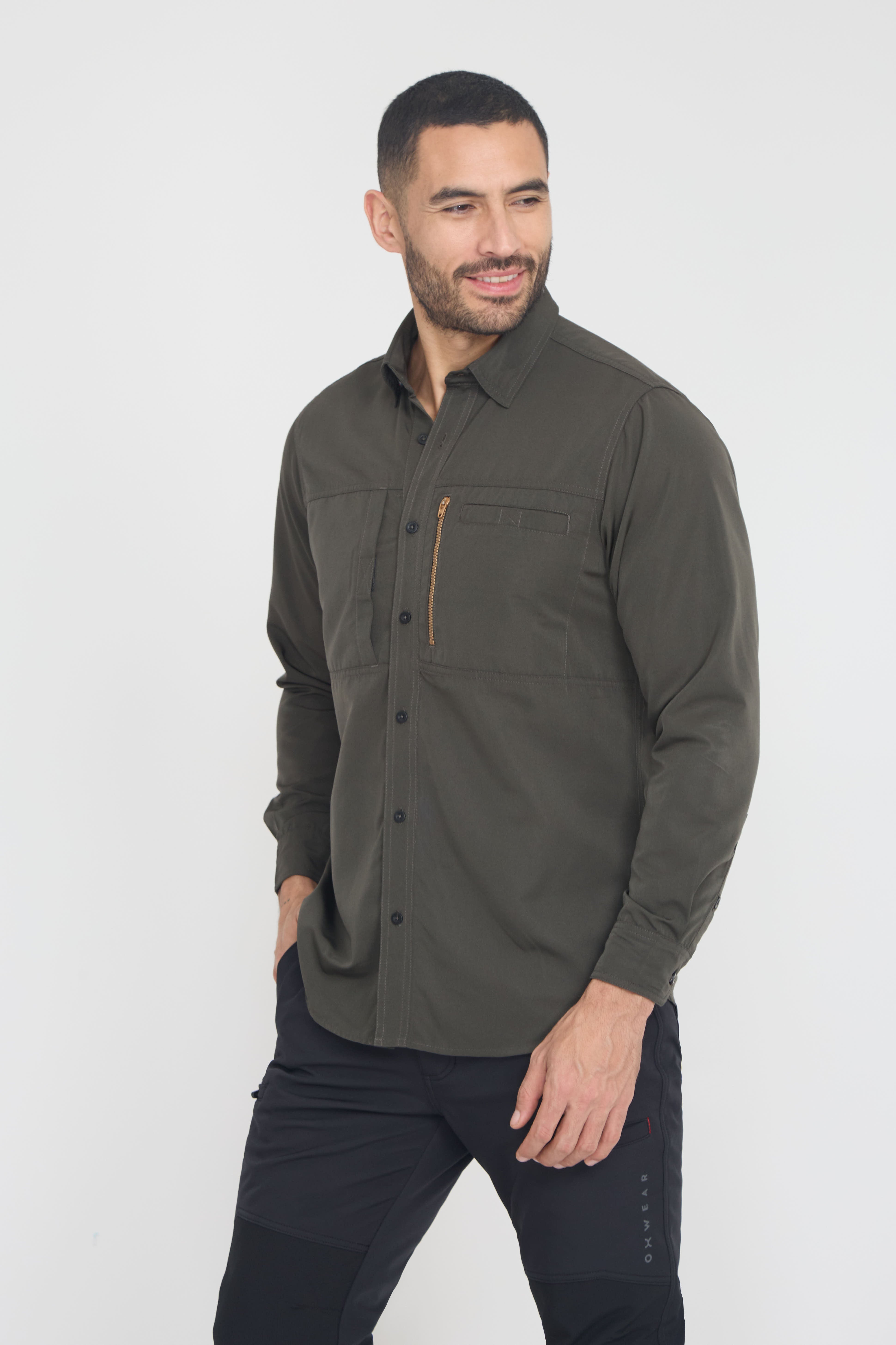 Camisa Anti Ácida Soft Protect Kiruna Hombre Oxwear