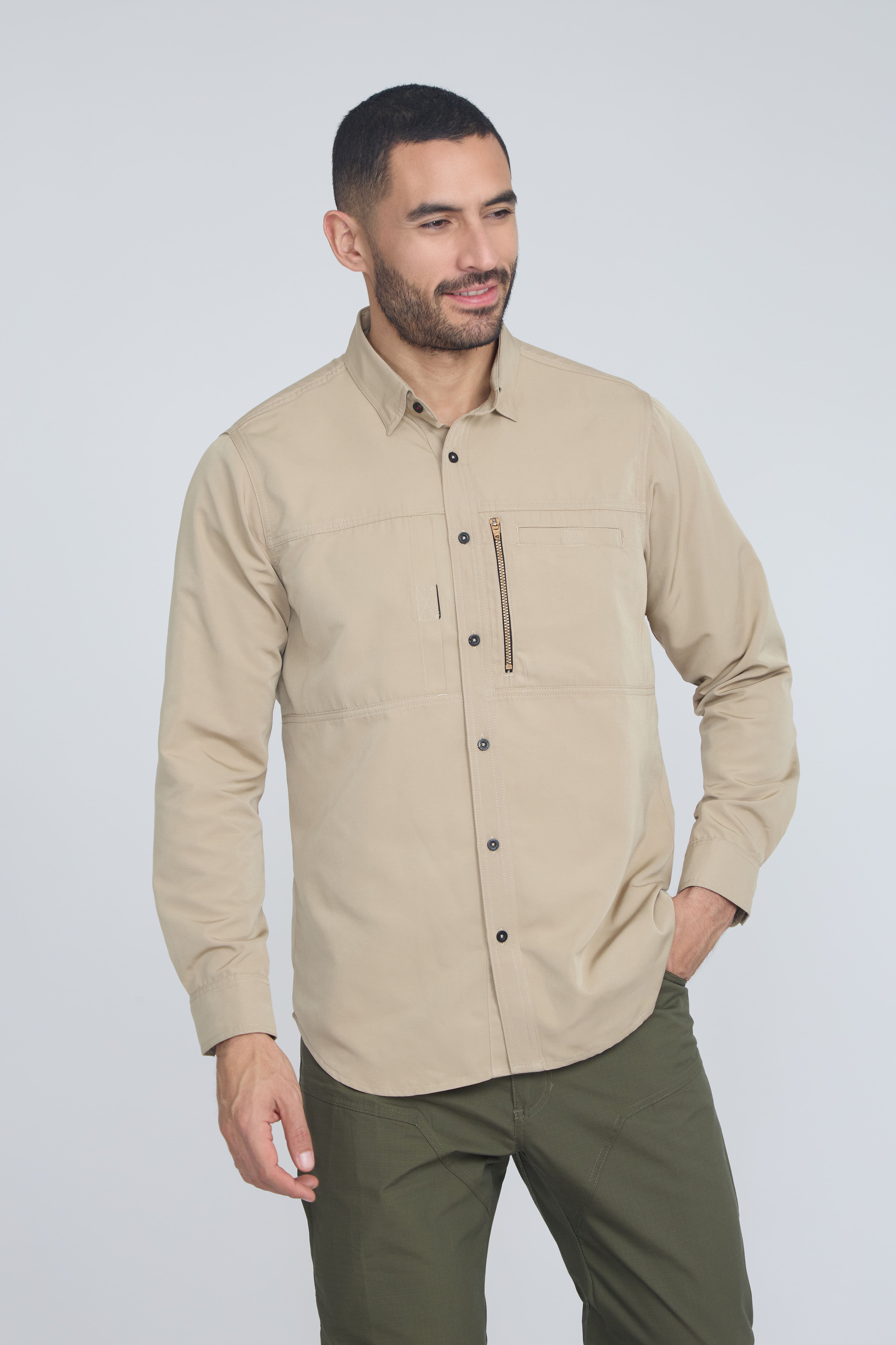 Camisa Anti Ácida Soft Protect Kiruna Hombre Oxwear