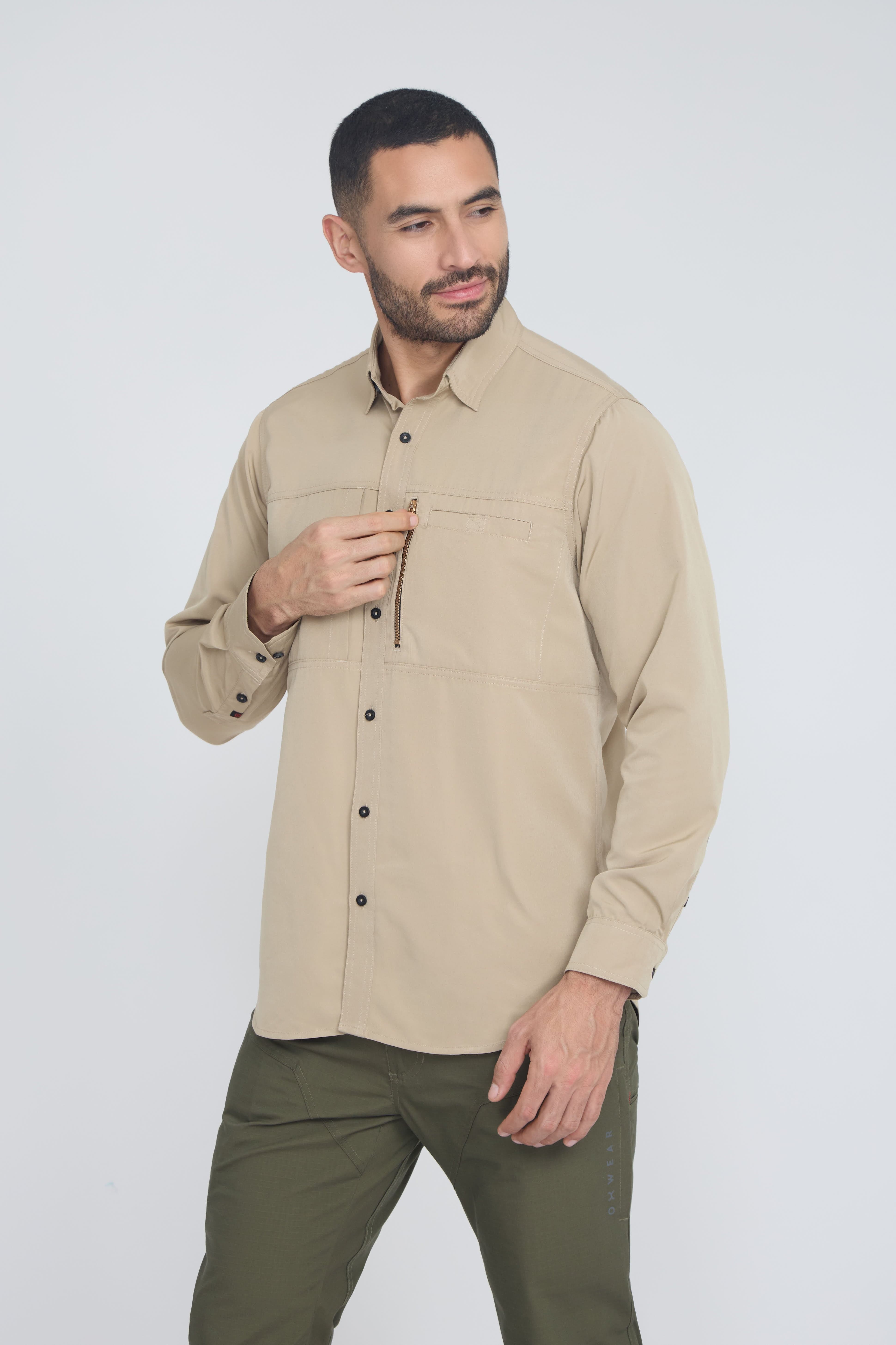 Camisa Anti Ácida Soft Protect Kiruna Hombre Oxwear