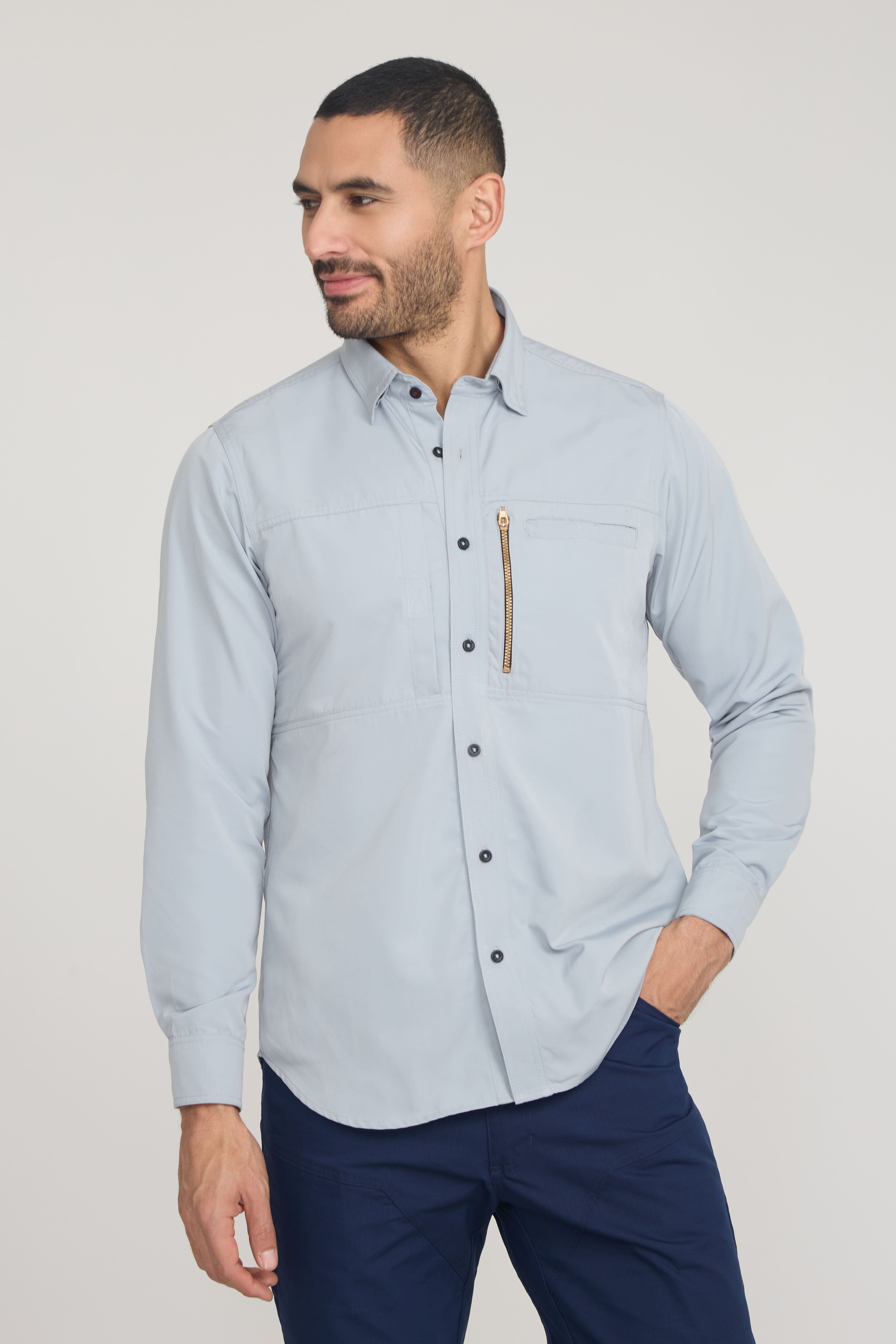 Camisa Anti Ácida Soft Protect Kiruna Hombre Oxwear