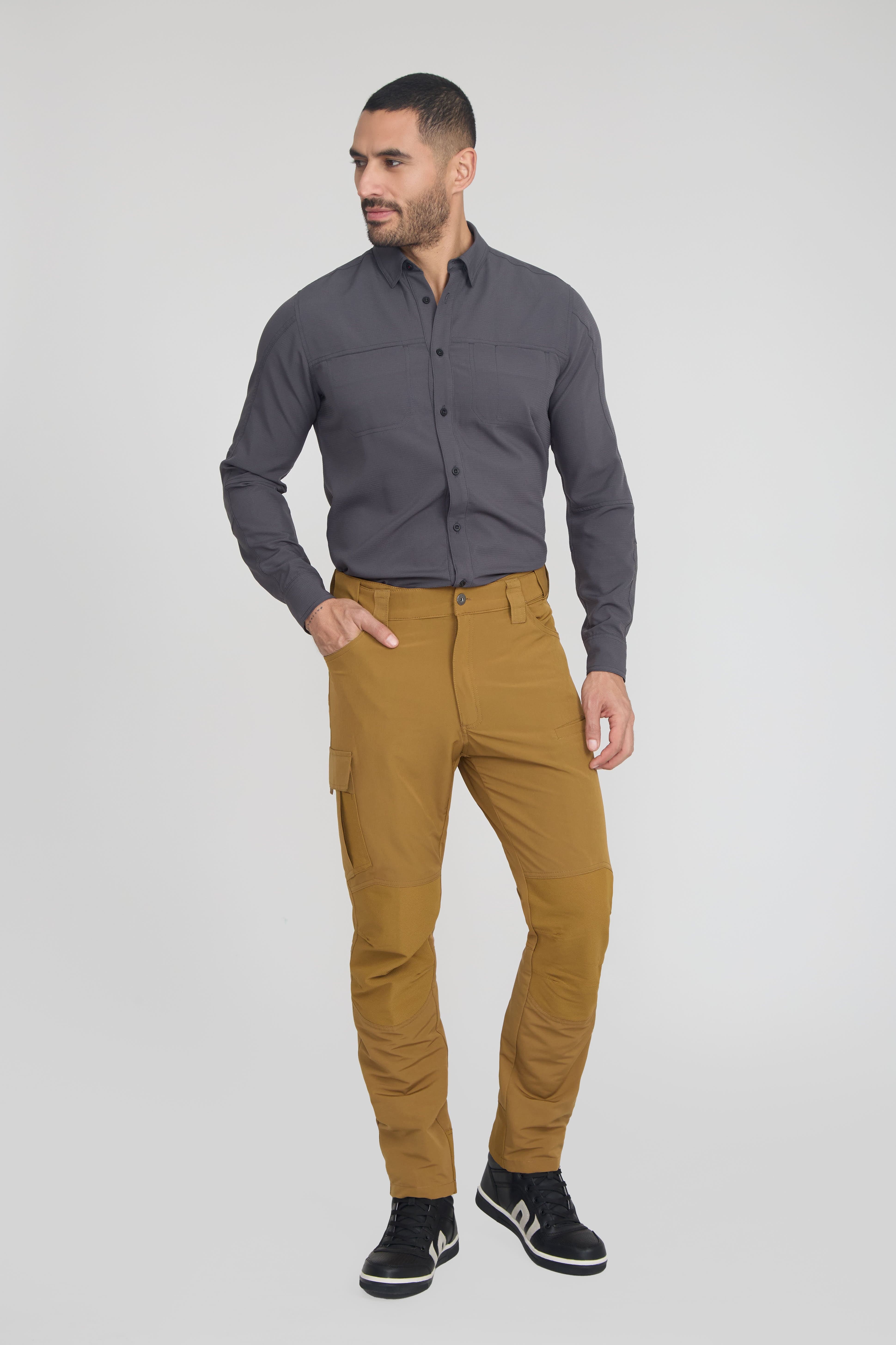 Pantalon  Antiacido Flex Newmont Hombre Oxwear