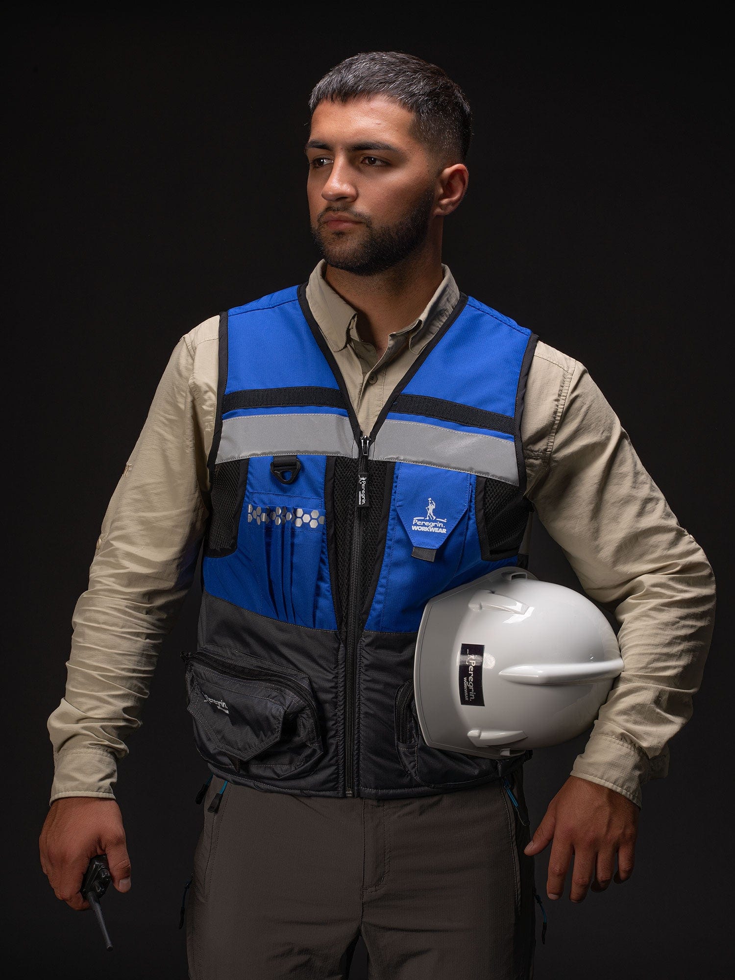 Peregrin Reflective Safety Vest Avg3 Blue