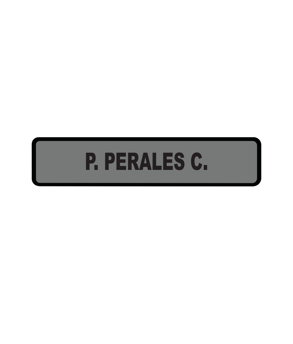 Parche Identificación Nombre Peregrin - Peregrin